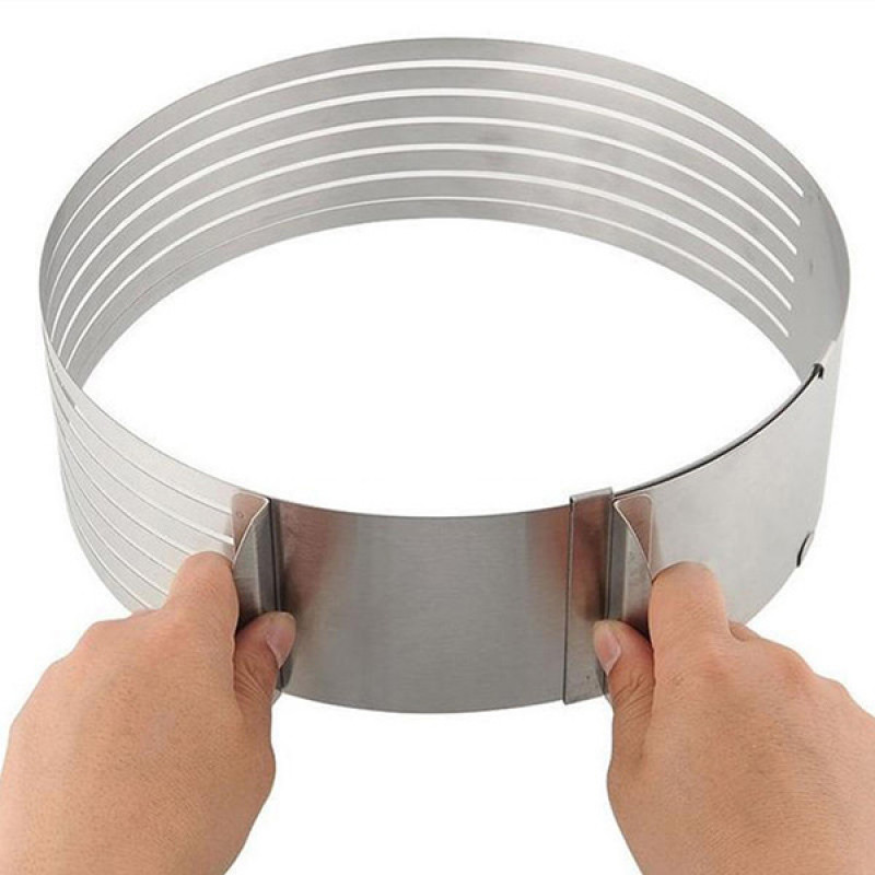 Inox kalup za patišpanje sa prorezima za sečenje