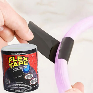 FLEX TAPE 10 x 150 cm - Crna super jaka vodootporna izolir traka za sve vrste popravki