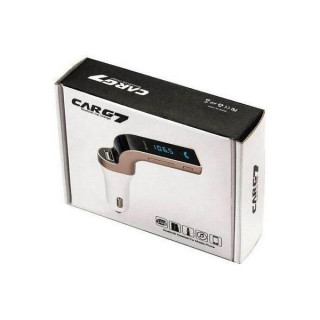 CAR G7 - Mini Bluetooth transmiter zvuka za auto  + punjač za telefon