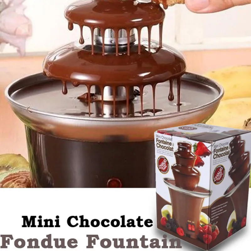 Čokoladna fontana sa 3 nivoa 