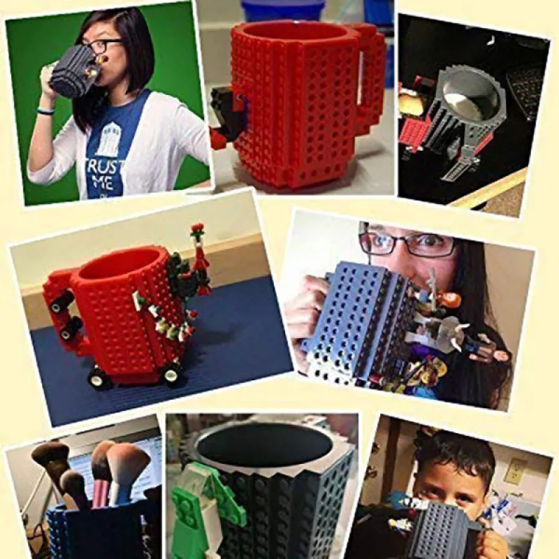 DIY Blocks Mug - Šolja koju sami pravite pomoću kockica