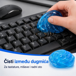Super Clean gel guma za tastaturu, auto i elektroniku