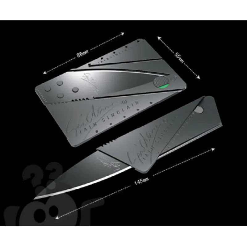 Micro Knife - Dva ultra tanka noža u obliku kartice