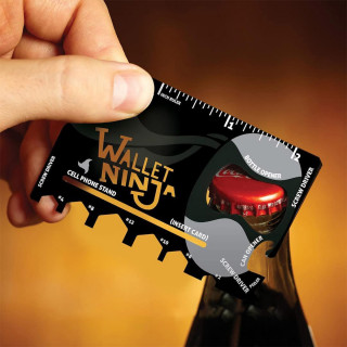 Wallet Ninja - 18 u 1 multifunkcionalna alat-kartica