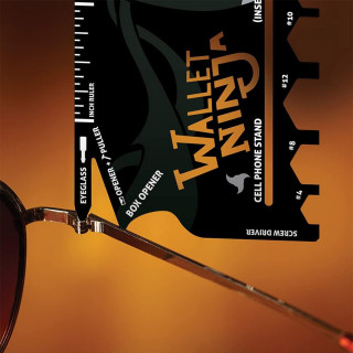 Wallet Ninja - 18 u 1 multifunkcionalna alat-kartica