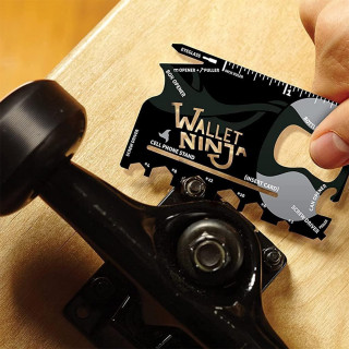 Wallet Ninja - 18 u 1 multifunkcionalna alat-kartica