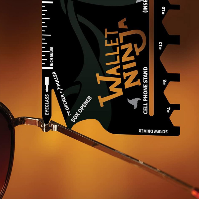 Wallet Ninja - 18 u 1 multifunkcionalna alat-kartica