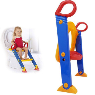 2 u 1 - Dečji adapter za WC šolju sa stepenikom