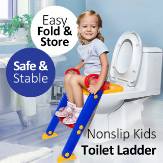 2 u 1 - Dečji adapter za WC šolju sa stepenikom