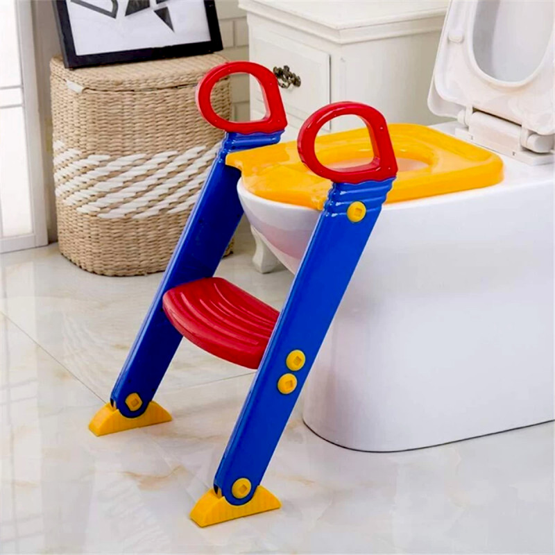 2 u 1 - Dečji adapter za WC šolju sa stepenikom