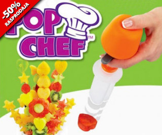 POP CHEF - Magičan set za aranžiranje voća i povrća