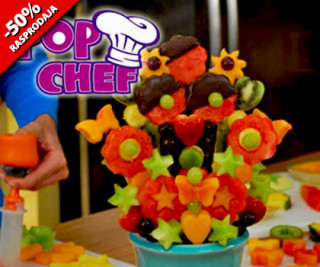 POP CHEF - Magičan set za aranžiranje voća i povrća
