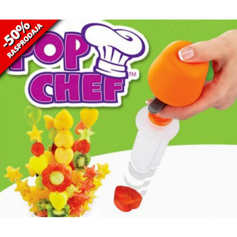 POP CHEF - Magičan set za aranžiranje voća i povrća