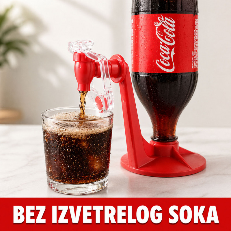 Super točilica za gazirane sokove - Bez izvetrelog soka!