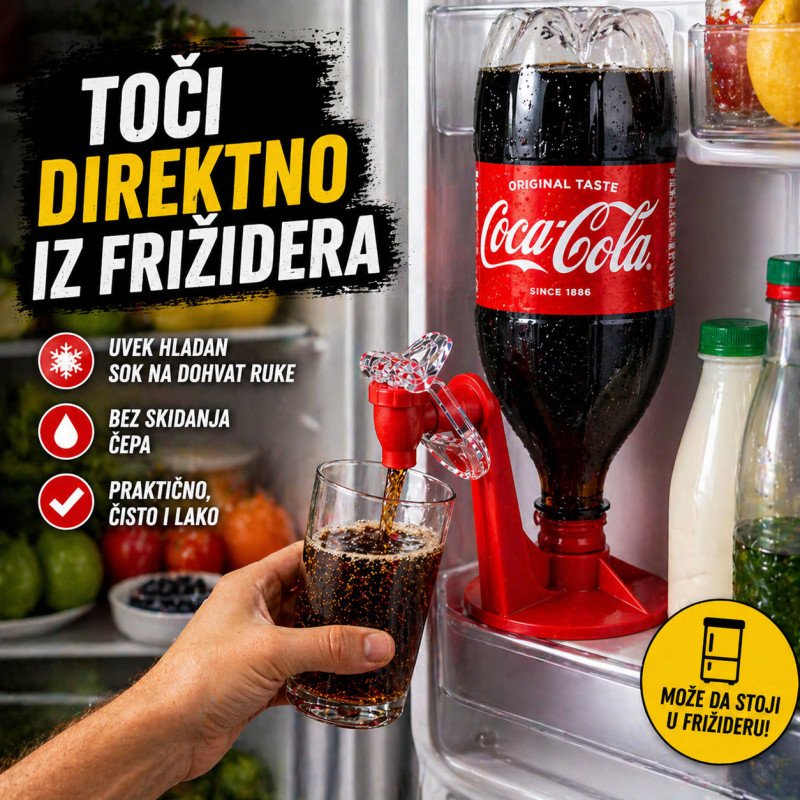 Super točilica za gazirane sokove - Bez izvetrelog soka!