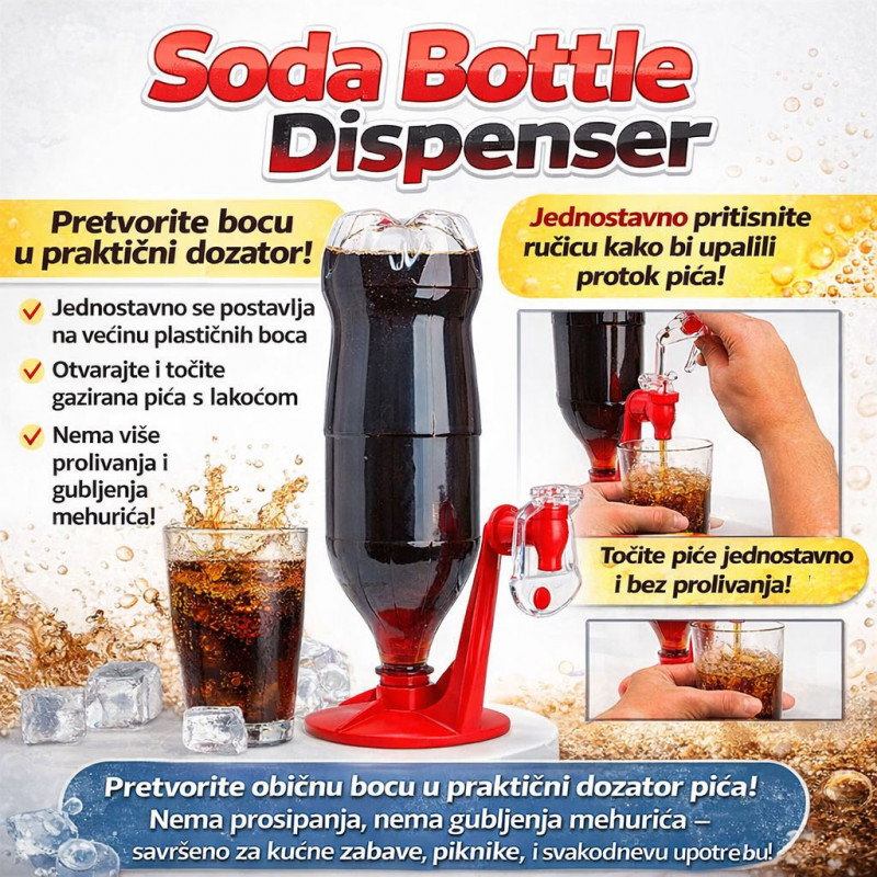 Čuvar mehurića - Super točilica za gazirana pića