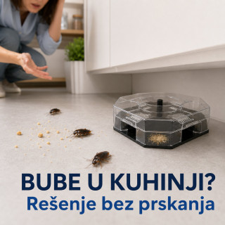 Zamka za bube bez otrova – višekratna eko klopka za dom