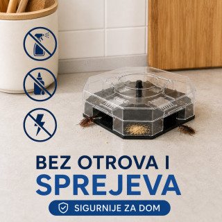 Zamka za bube bez otrova – višekratna eko klopka za dom