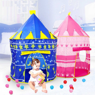 Šator igraonica za princeze u obliku dvorca 