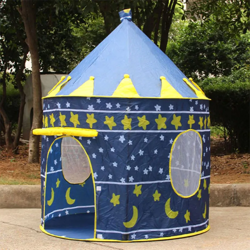 Šator igraonica za male heroje u obliku dvorca