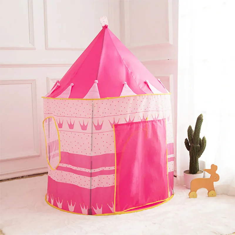 Šator igraonica za princeze u obliku dvorca 