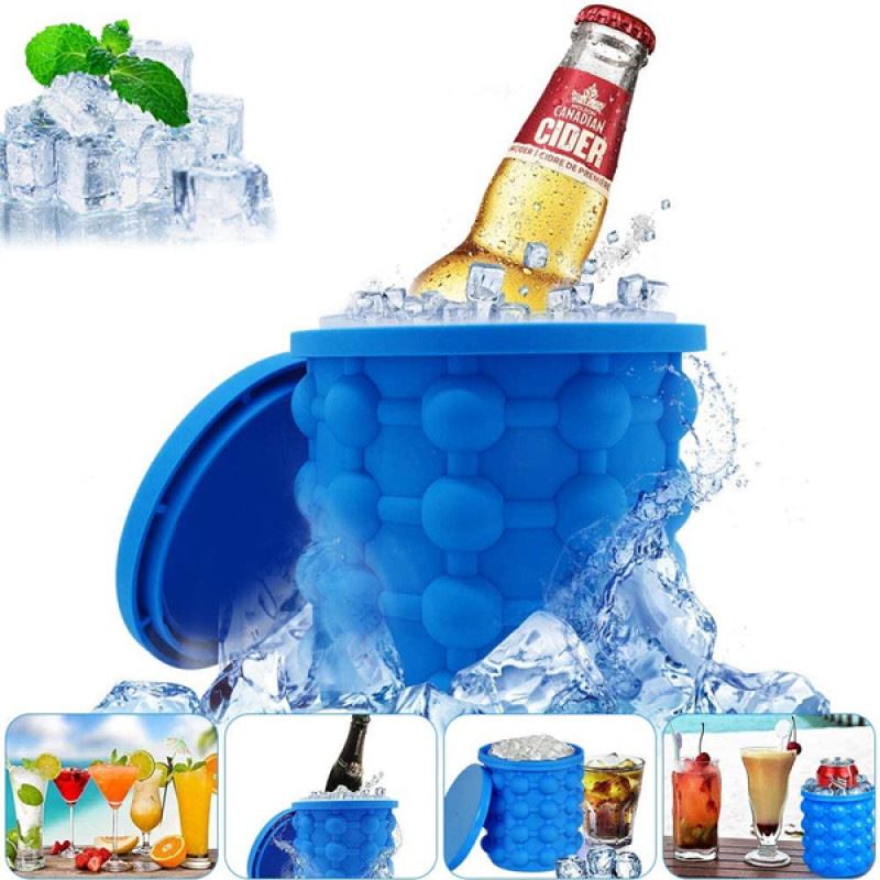 Ice cube maker - 2u1 kalup za pravljenje i serviranje leda