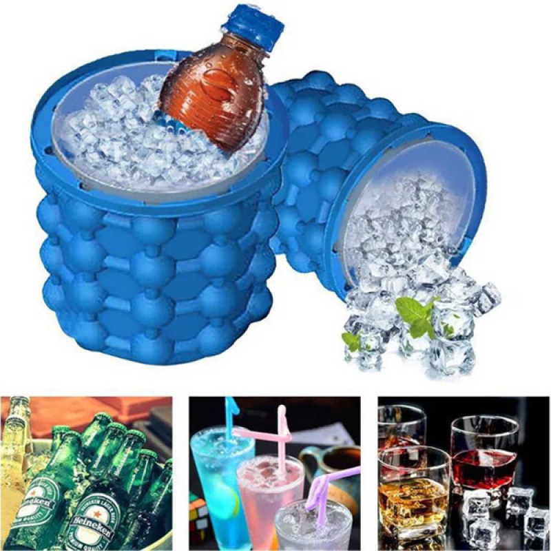 Ice cube maker - 2u1 kalup za pravljenje i serviranje leda