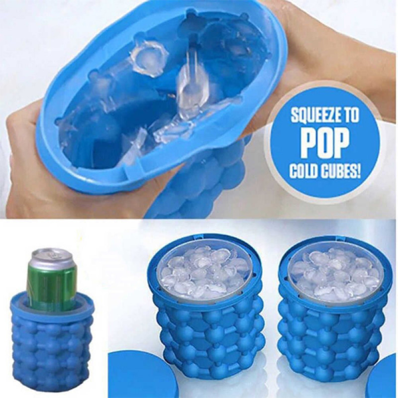 Ice cube maker - 2u1 kalup za pravljenje i serviranje leda