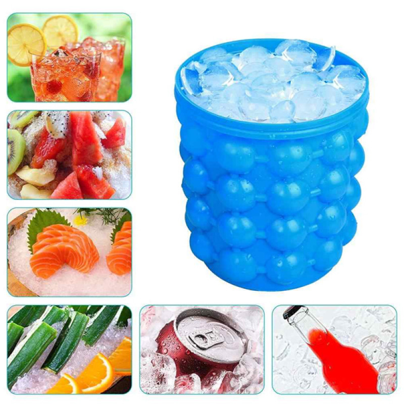 Ice cube maker - 2u1 kalup za pravljenje i serviranje leda