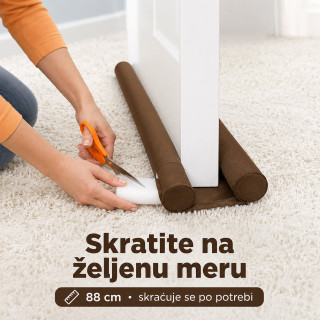 Dvostruki izolator za vrata – zaštita od promaje, vrućine i gubitka hlađenja