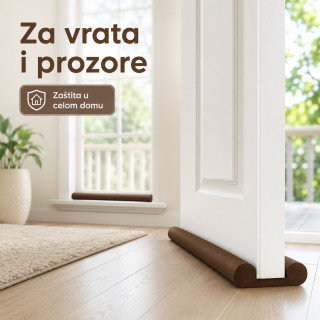 Dvostruki izolator za vrata – zaštita od promaje, vrućine i gubitka hlađenja