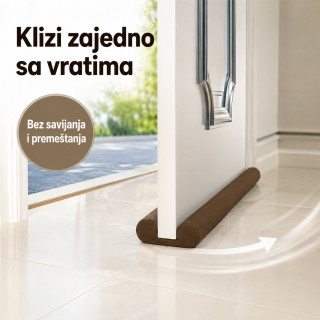 Dvostruki izolator za vrata – zaštita od promaje, vrućine i gubitka hlađenja