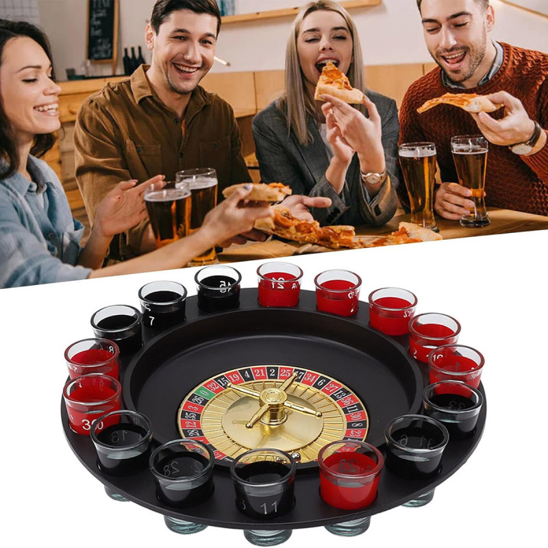Pijani Rulet za lude žurke + tekila čašice 16 kom