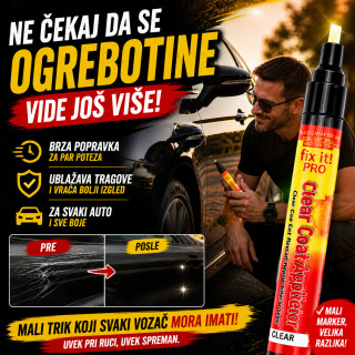 Fix it Pro marker za ogrebotine na automobilu - Ukloni sitne ogrebotine u par poteza!