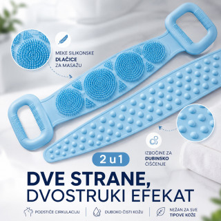 Traka za kupanje – lakše pranje leđa bez muke