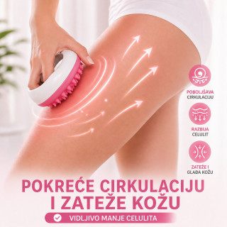 Ručni anticelulit masažer – za glatku i zategnutu kožu