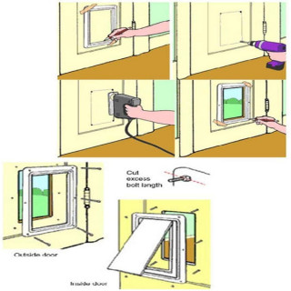 Pet door lock - Univerzalna vrata za pse i macke