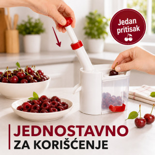 Čistač koštica za višnje i trešnje – bez muke i fleka