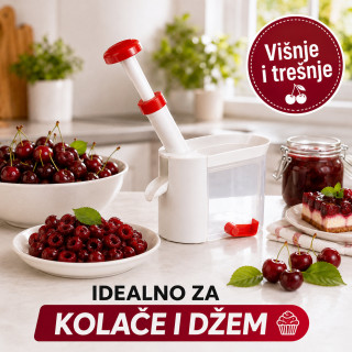 Čistač koštica za višnje i trešnje – bez muke i fleka