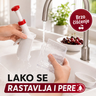 Čistač koštica za višnje i trešnje – bez muke i fleka