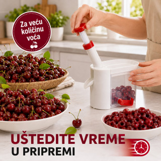 Čistač koštica za višnje i trešnje – bez muke i fleka