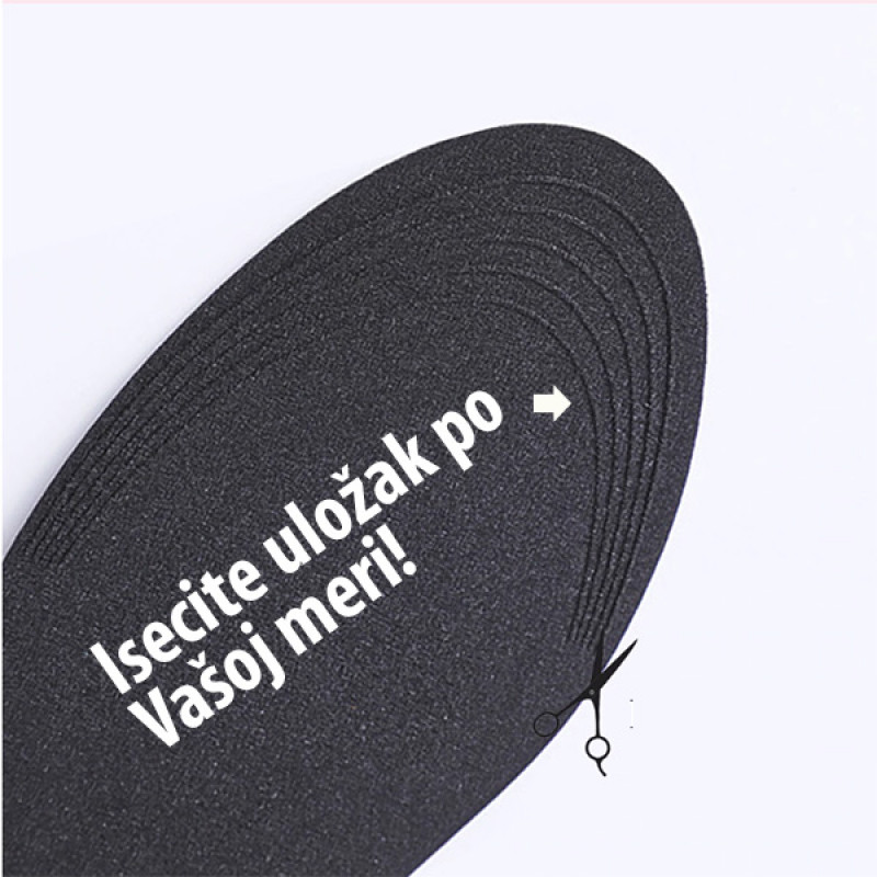 Anatomski ulošci od memorijske pene 37-40 broj