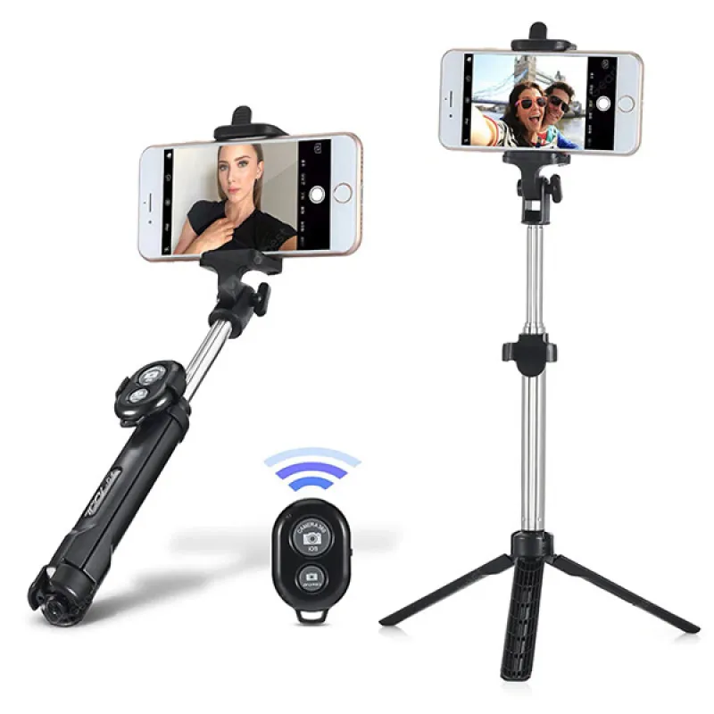 Bluetooth Selfie stick - 3u 1 štap za savršeni selfie