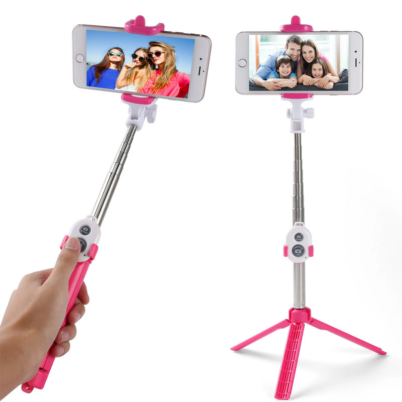 Bluetooth Selfie stick - 3u1 štap za savršeni selfie