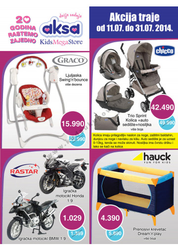 Aksa Katalog Akcija Beograd Nis Novi Sad 11 07 31 07 2014 Kuda U Kupovinu
