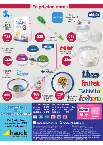 Aksa Katalog Akcija Cacak Kragujevac Sabac 12 09 02 10 2014 Kuda U Kupovinu