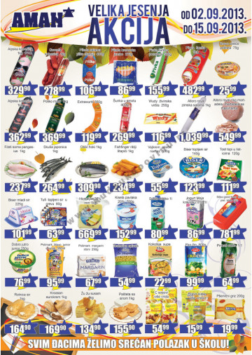 Aman Katalog Akcija 02 09 15 09 2013 Kuda U Kupovinu