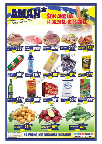 Aman Vikend Katalog Akcija 14 06 16 06 2013 Kuda U Kupovinu
