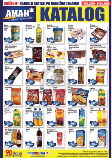 Aman Katalog Akcija 11 05 24 05 2015 Kuda U Kupovinu