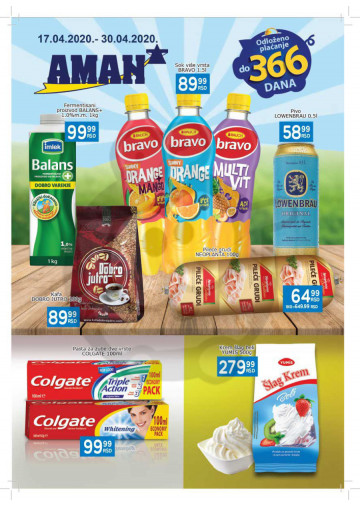 Aman Katalog Akcija 17 04 30 04 2020 Kuda U Kupovinu